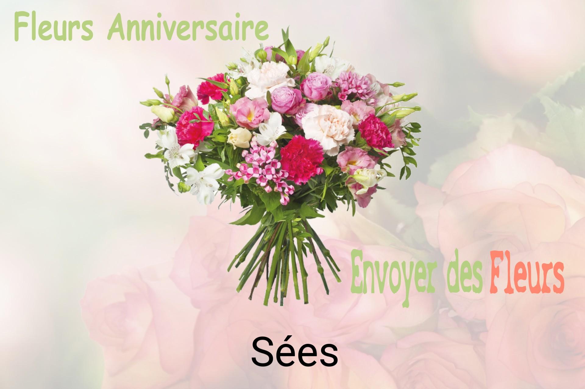 Bouquet de fleurs d’anniversaire livré à Sées