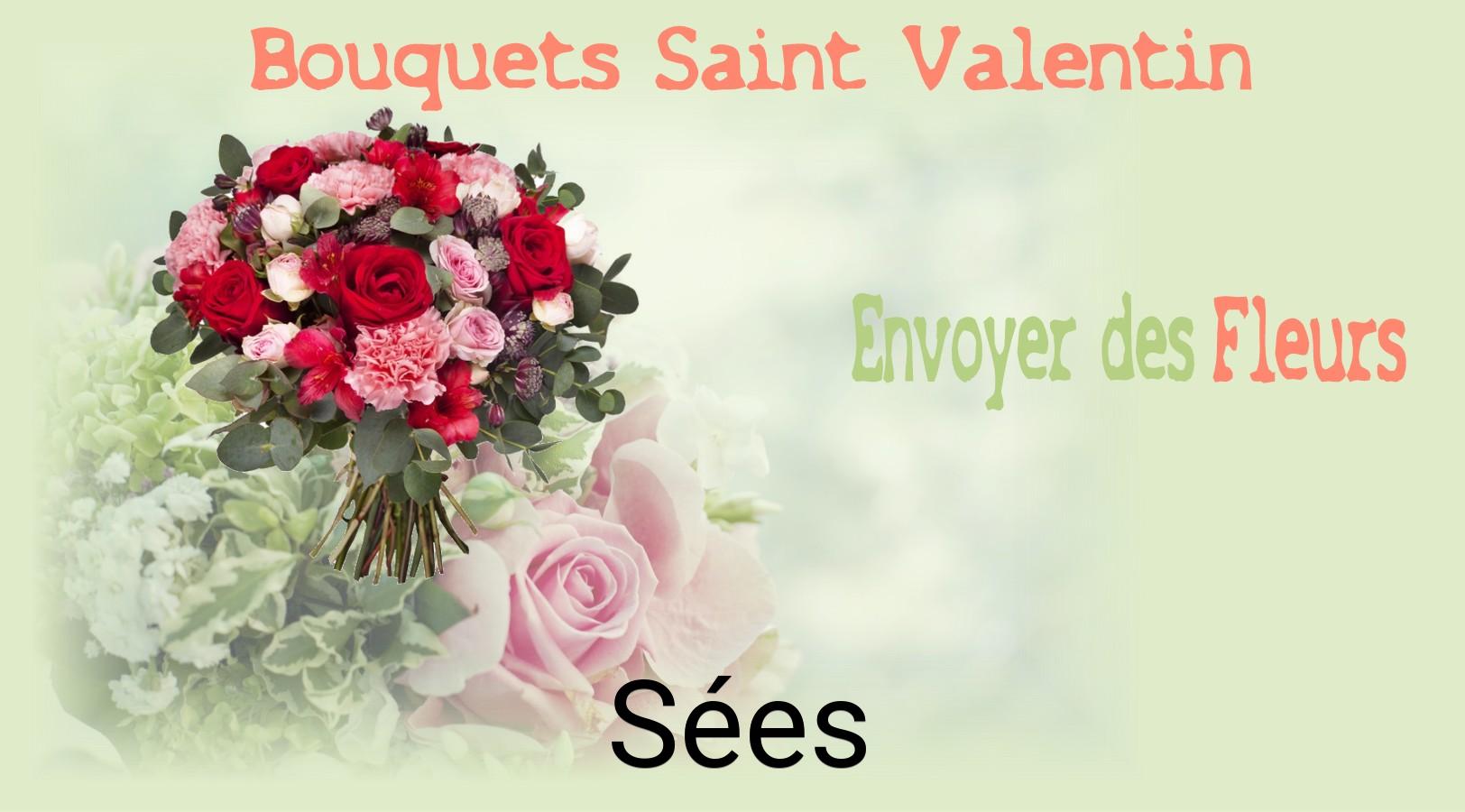 Roses de Saint-Valentin livrées à Sées
